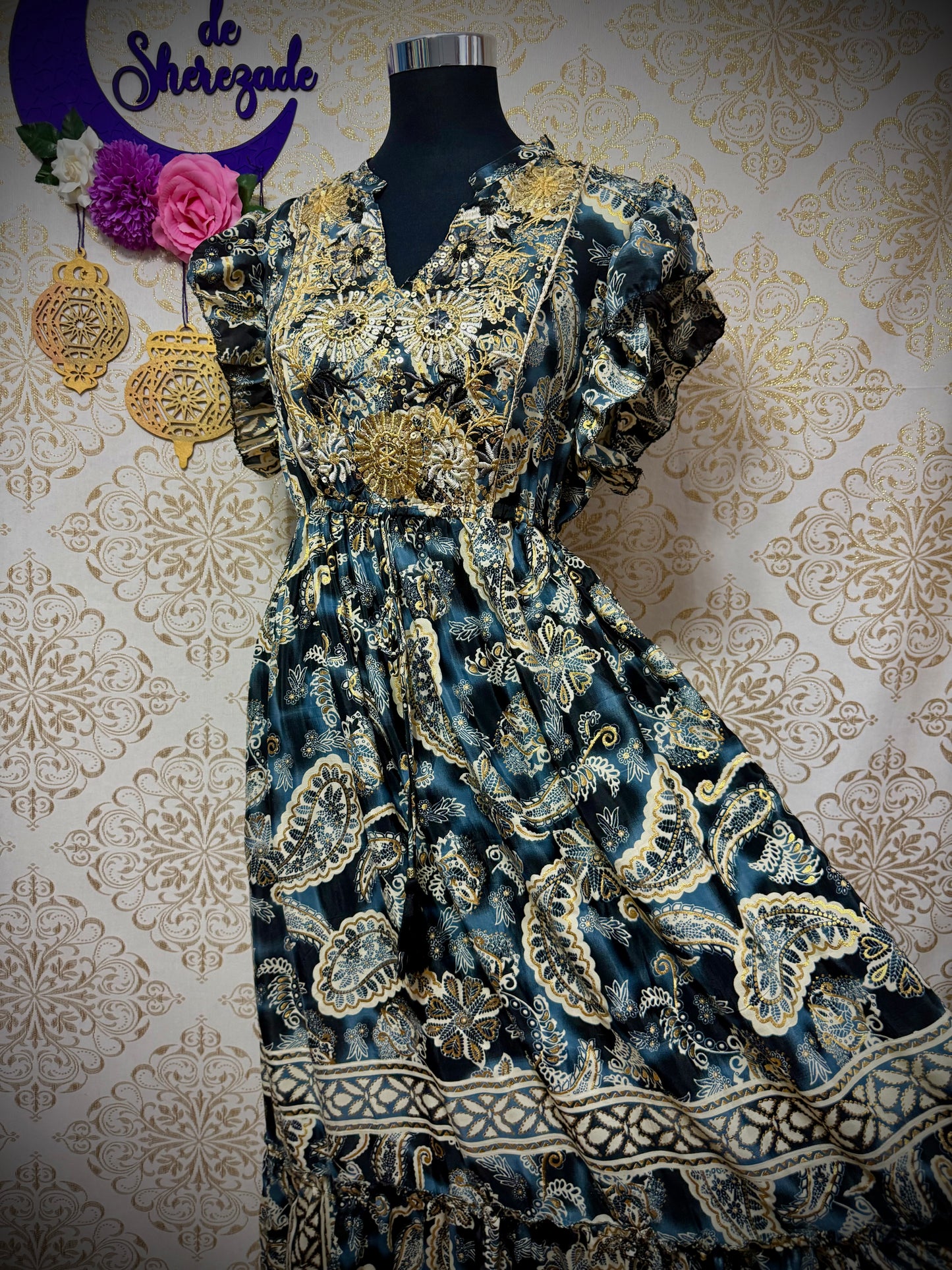 *Vestido Paisley