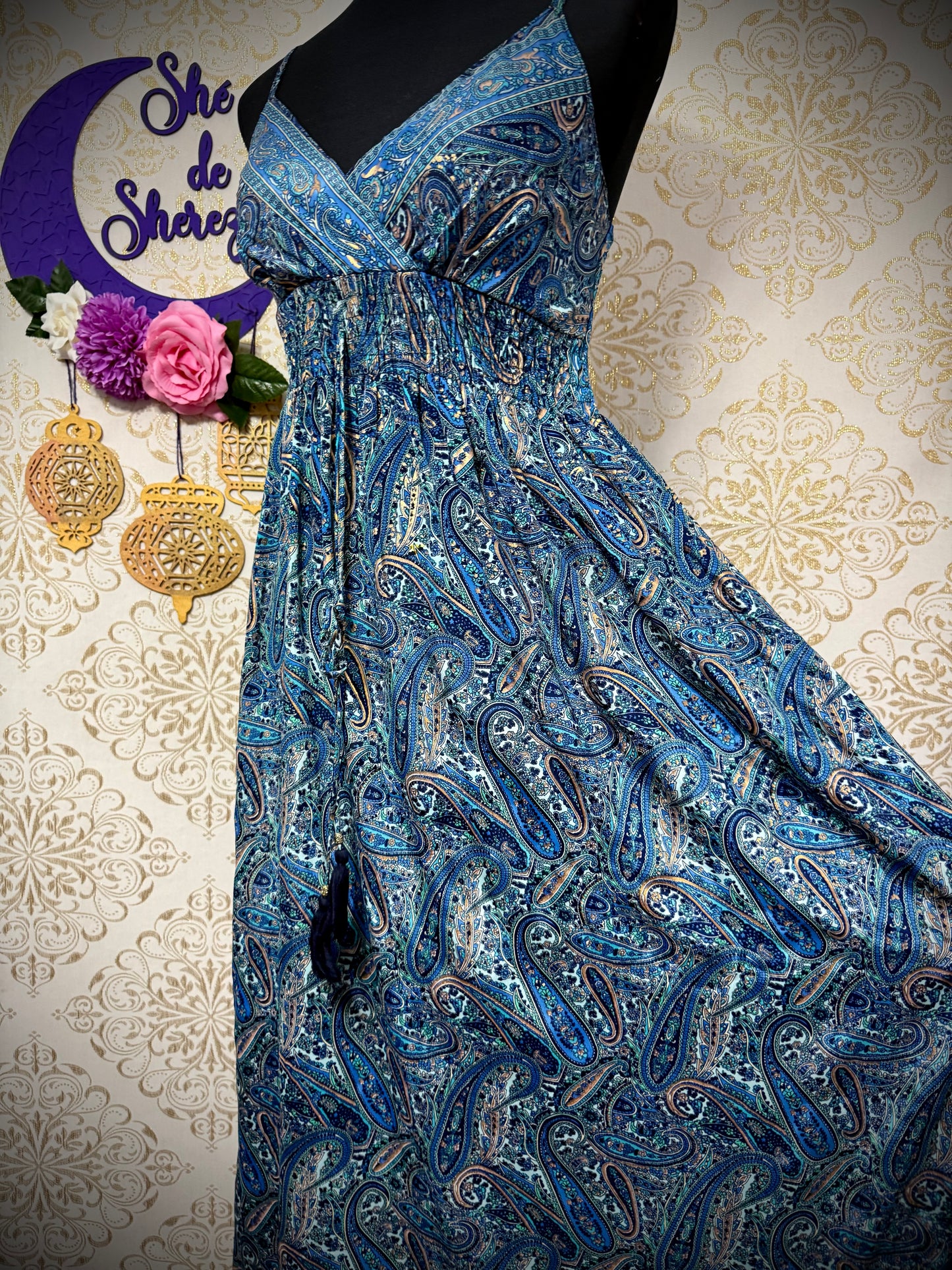 *Vestido seda