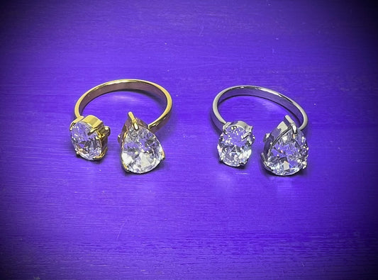 Anillo diamantes