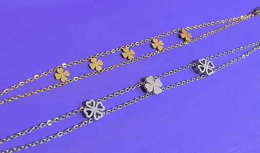 Pulsera trébol